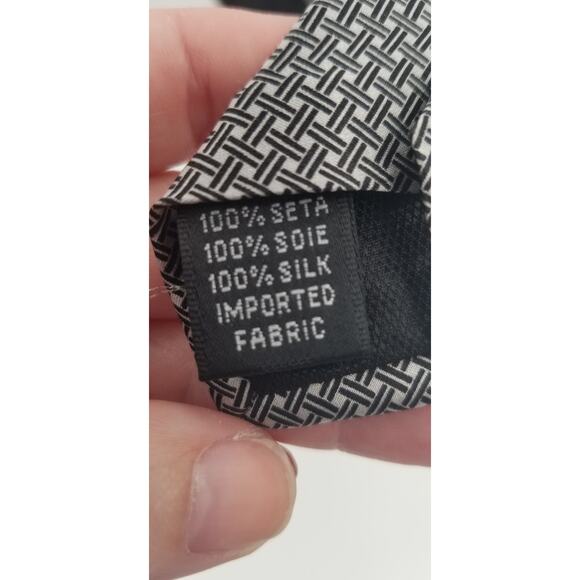 Tongue Tied Tom McLellon Square Knot Design Mens Vintage Neck Tie 60" - Picture 3 of 5